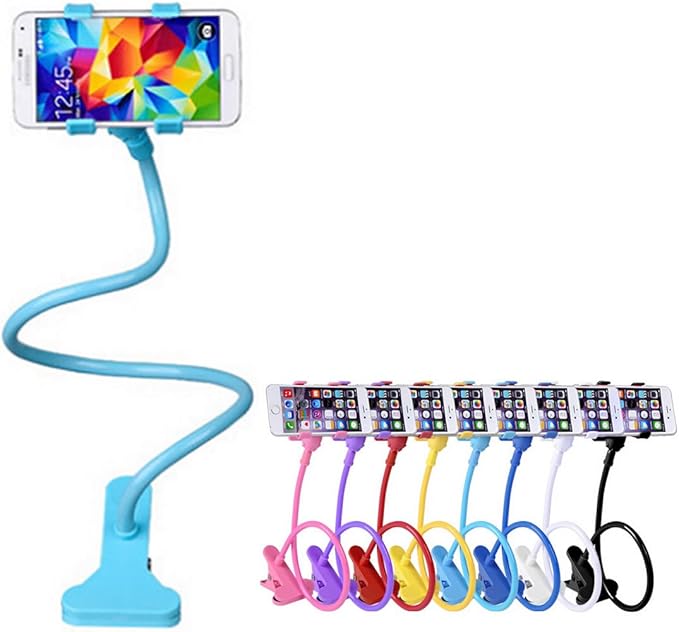 360ยฐ Rotatable Mobile Phone Holder with Flexible Stand