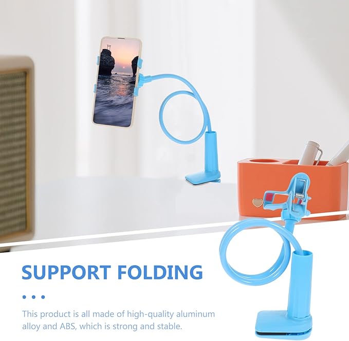 360ยฐ Rotatable Mobile Phone Holder with Flexible Stand