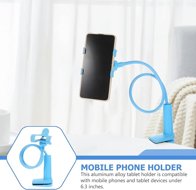 360ยฐ Rotatable Mobile Phone Holder with Flexible Stand