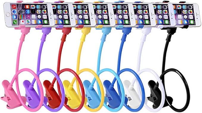 360ยฐ Rotatable Mobile Phone Holder with Flexible Stand