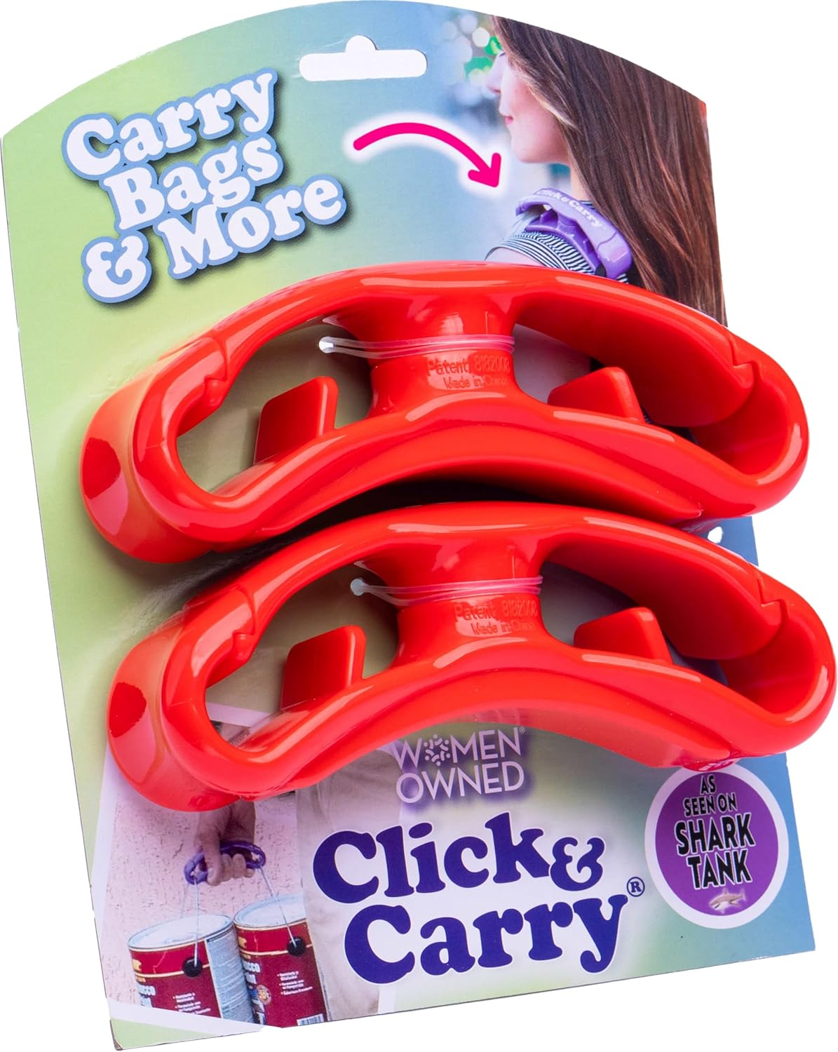 Click & Carry Grocery Bag Carrier