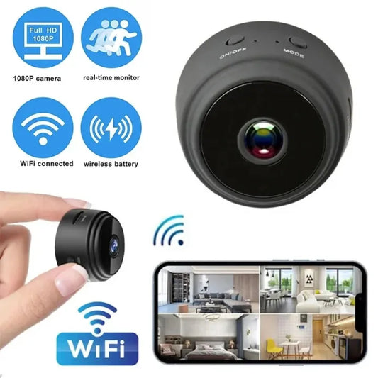 A9 Mini Security Surveillance Camera | Wifi Recorder Hd Video Home Camcorder Night Vision