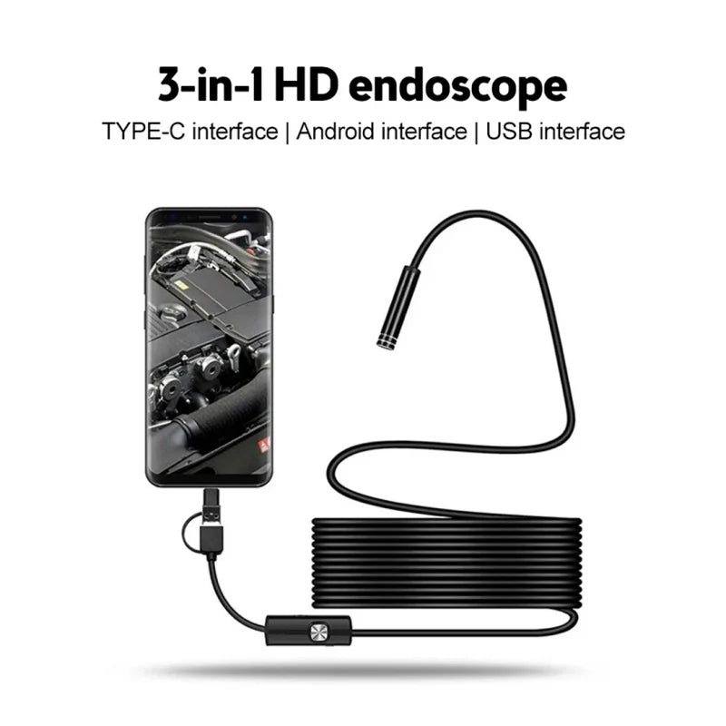 3 In 1 Android Endoscope Camera