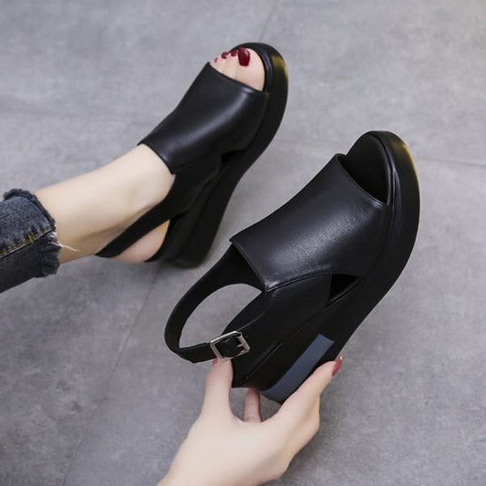 Thick Bottom Slope Heel Sandals Women’s