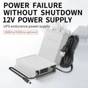 Mini UPS 4 Hour Battery Backup, Fireproof, Waterproof, Use In Wifi Router And CCTV Cameras And Ups Can Run On Anything With 12 Volt